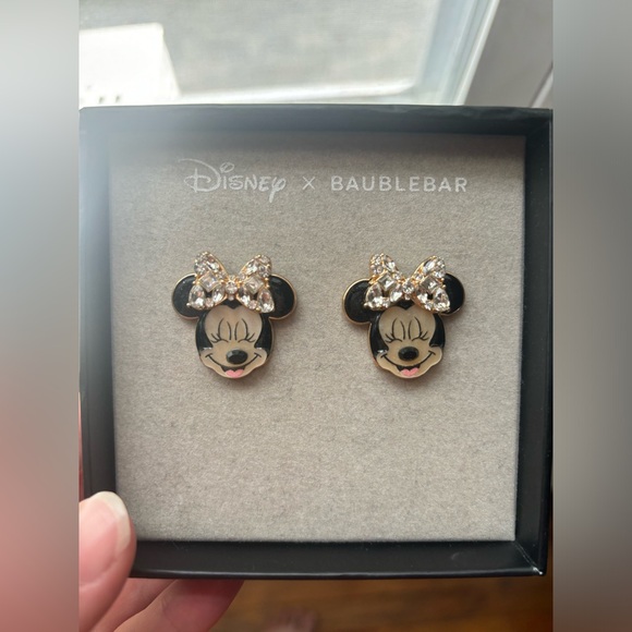 BaubleBar Jewelry - Disney X Baublebar Minnie Mouse earrings NIB